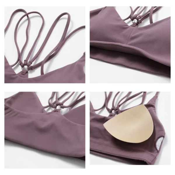 Twin Strap Yoga Bra - Image 6