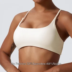 Crossed Strap Yoga Bra