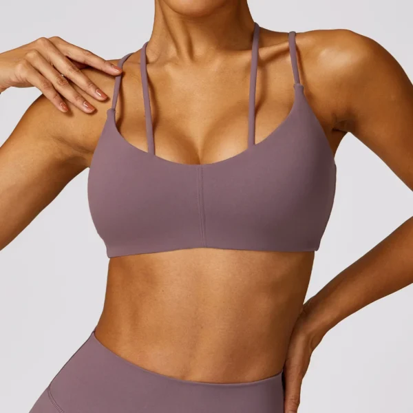 Twin Strap Yoga Bra - Image 9