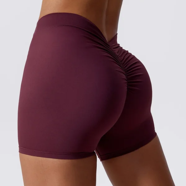 V-Back Yoga Shorts - Image 7