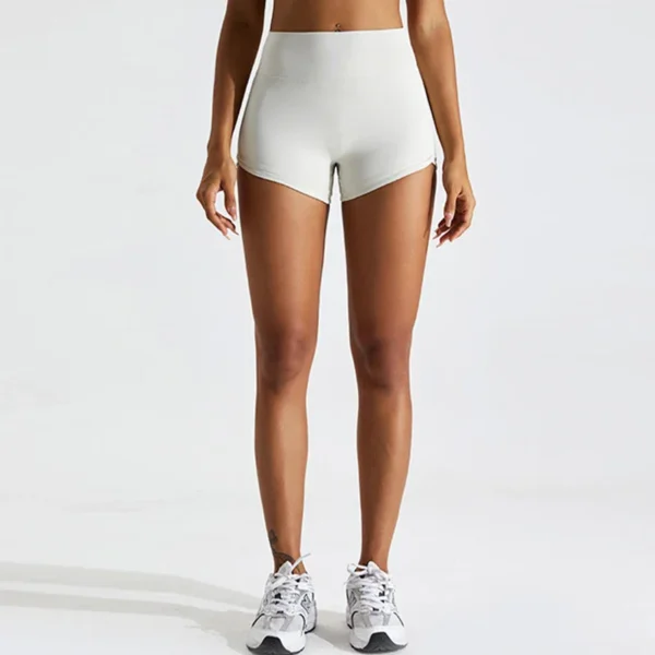 High Waste Scrunch Yoga Shorts - Image 4