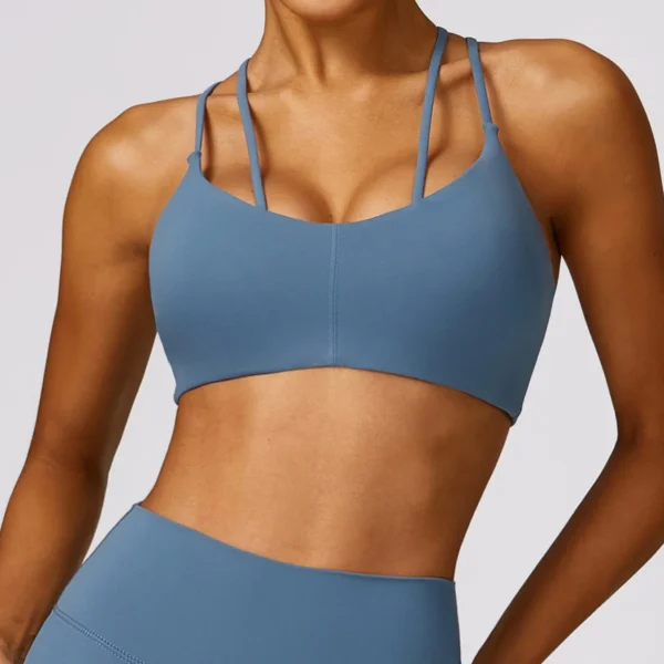 Twin Strap Yoga Bra - Image 3